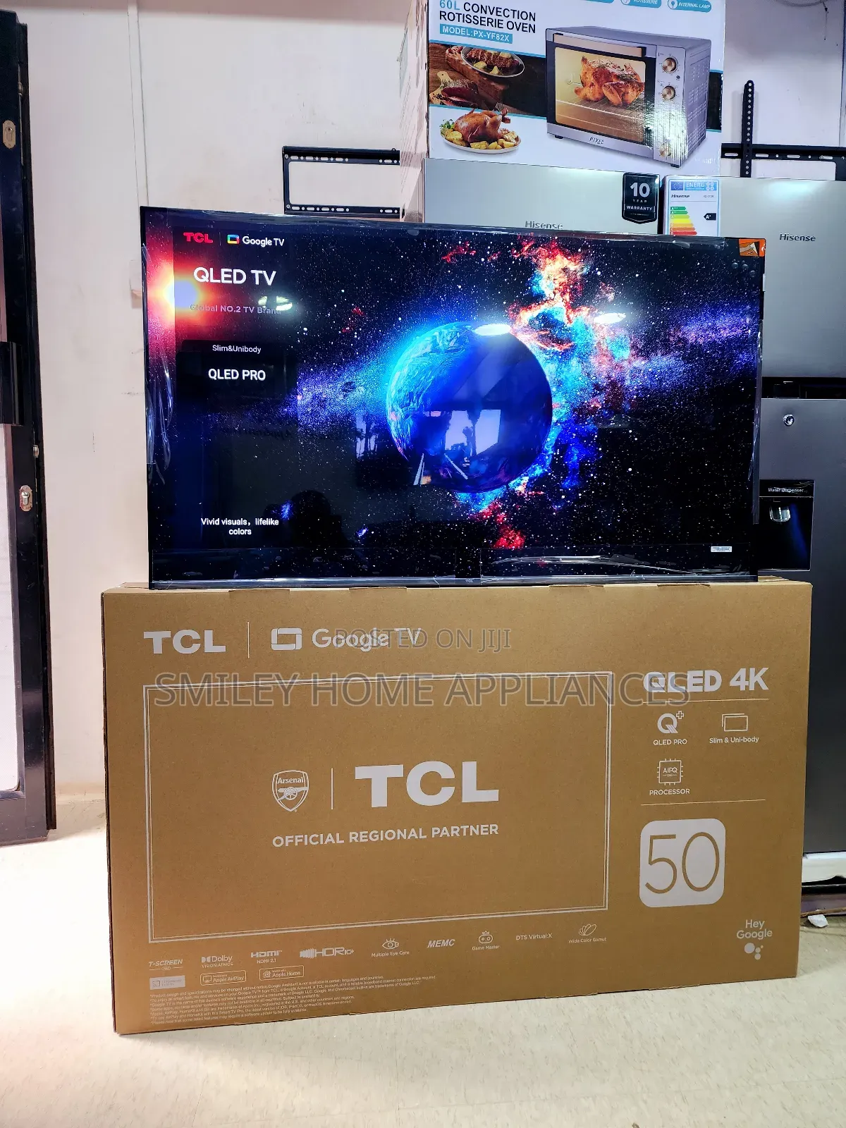 50inches TCL Qled Android TV