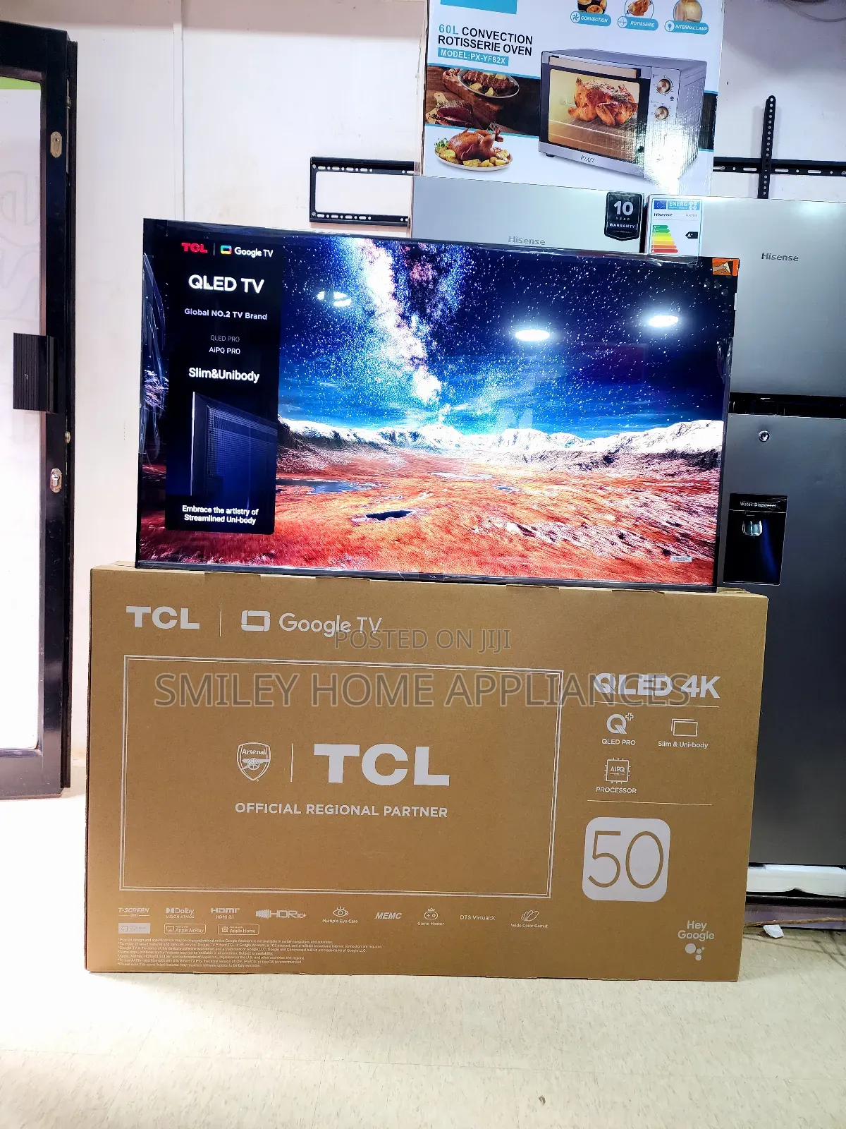 TCL 50inches Qled PRO Android TV