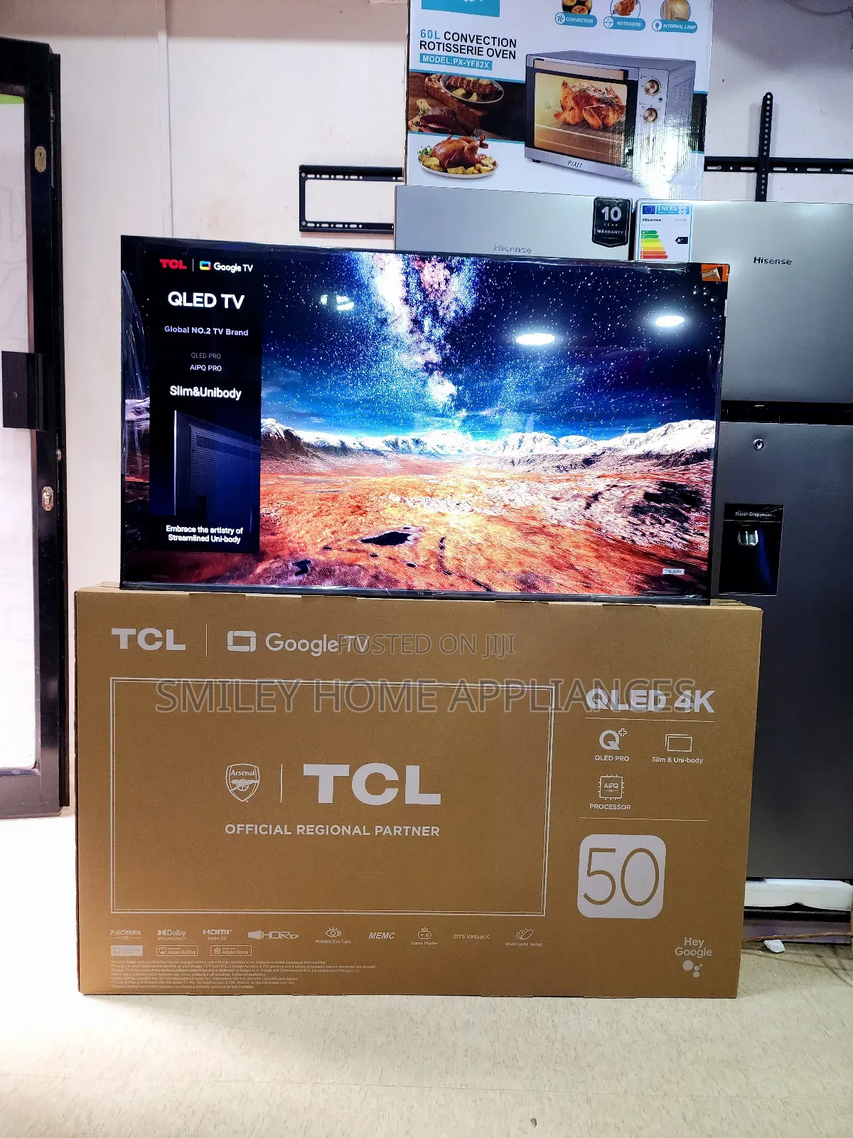 QLED Pro 50inches TCL Smart Tv