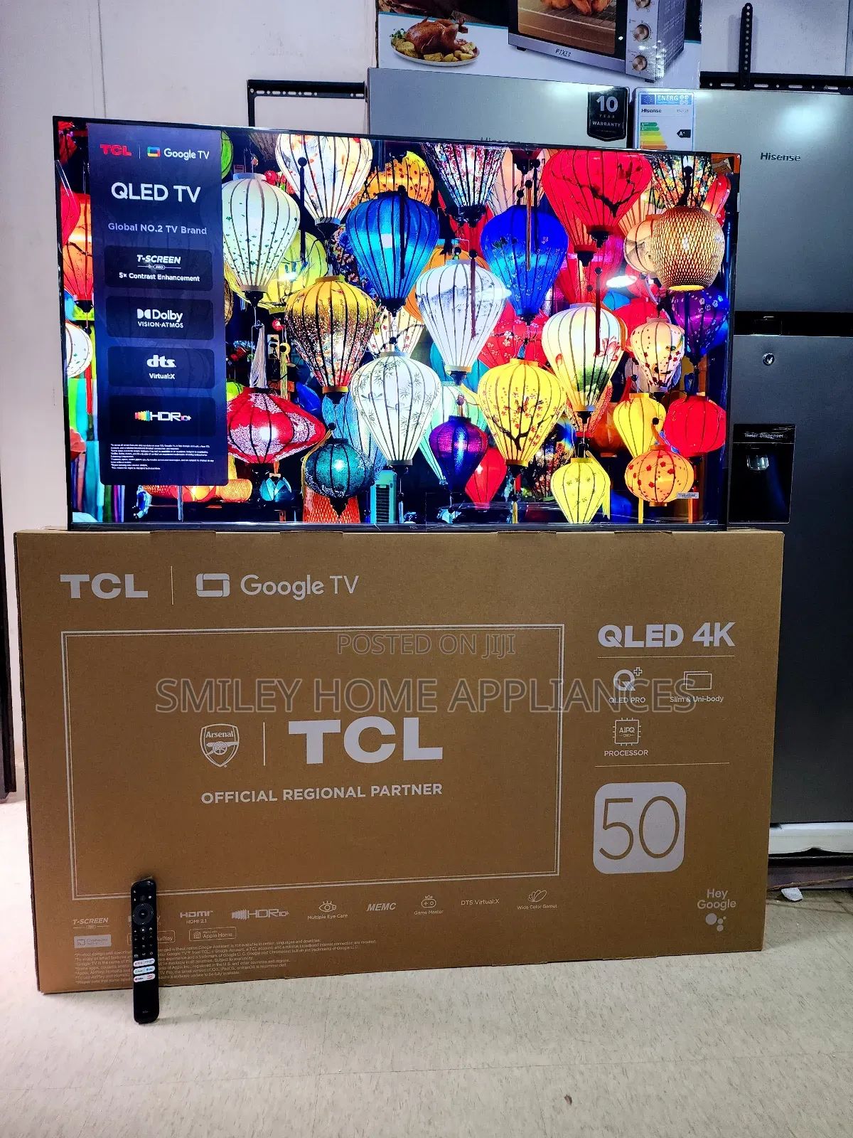 QLED Pro 50inches TCL Smart Tv