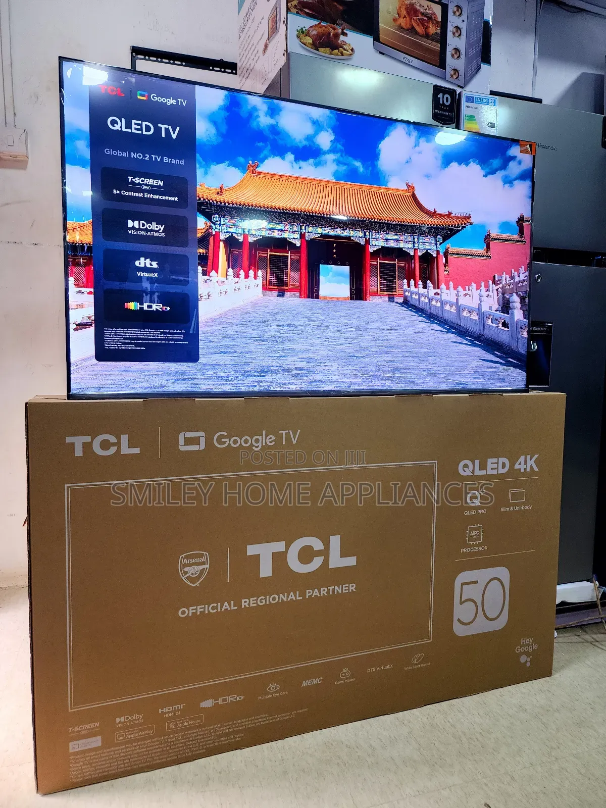 TCL 50inches QLED PRO Google Tv at Cut Price