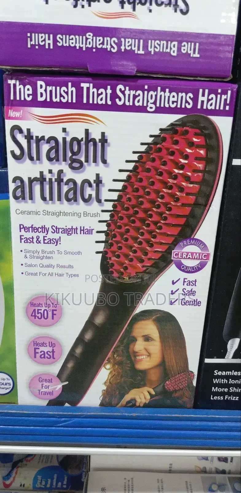 Simply Straight Hair Straightener Brush