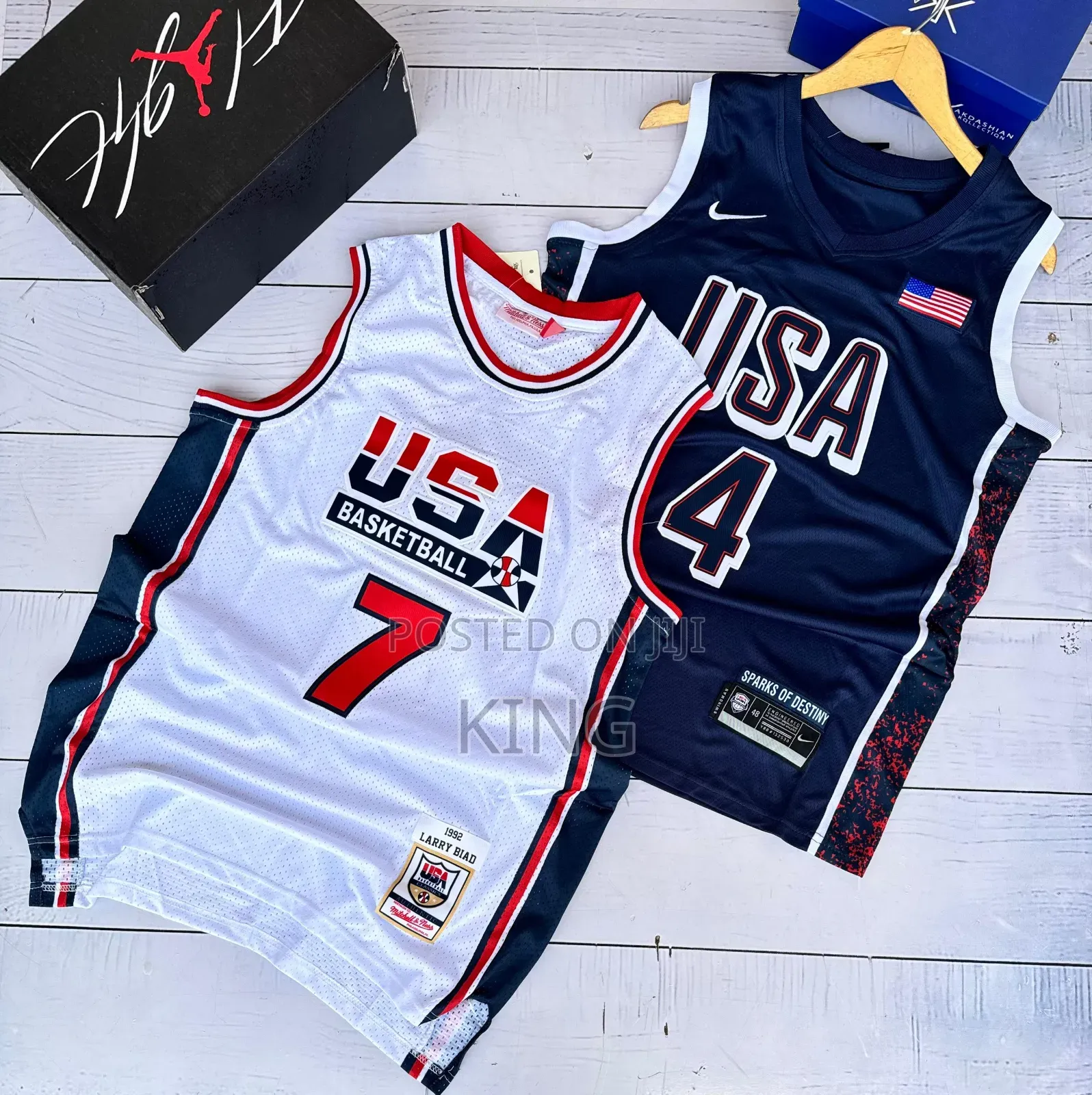 United States Men's Olympic Basketball Team Jersey. USA