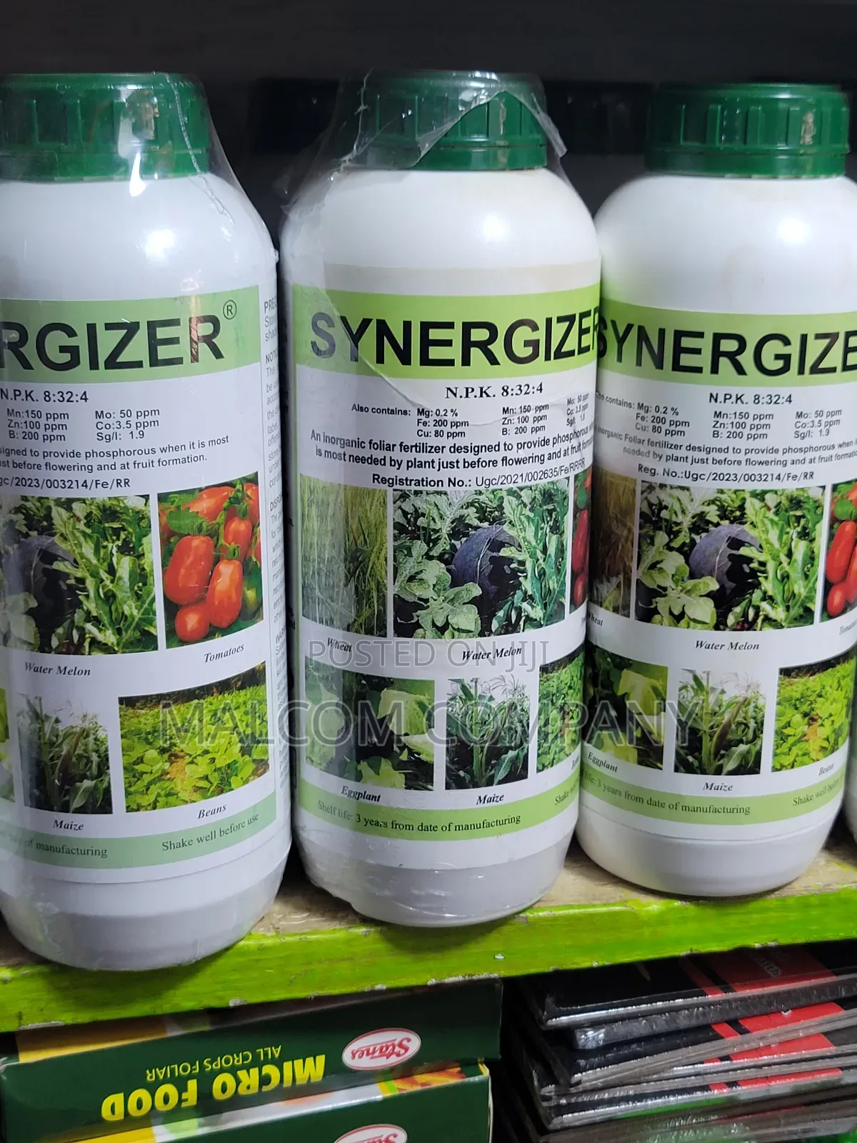Liquid Fertilizers-Synergizer 1L for Crops.