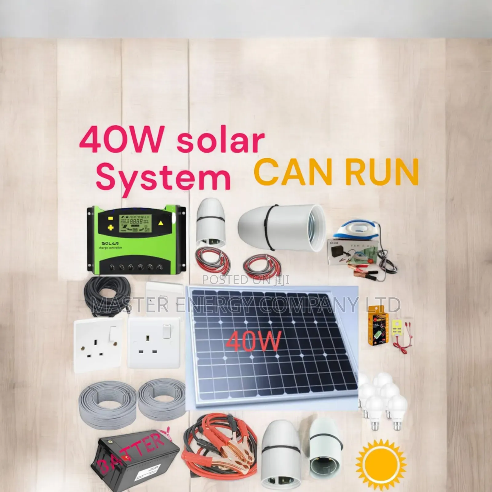 40w Solar System Full Kit German MGCNN