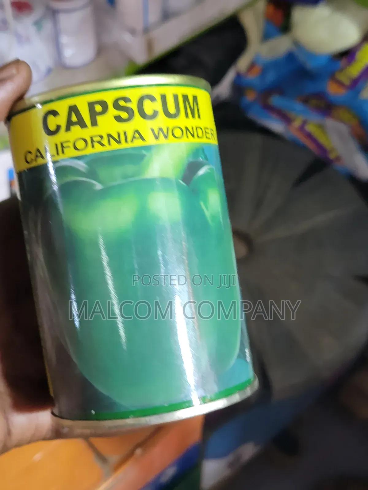Green Pepper Seeds 50g.