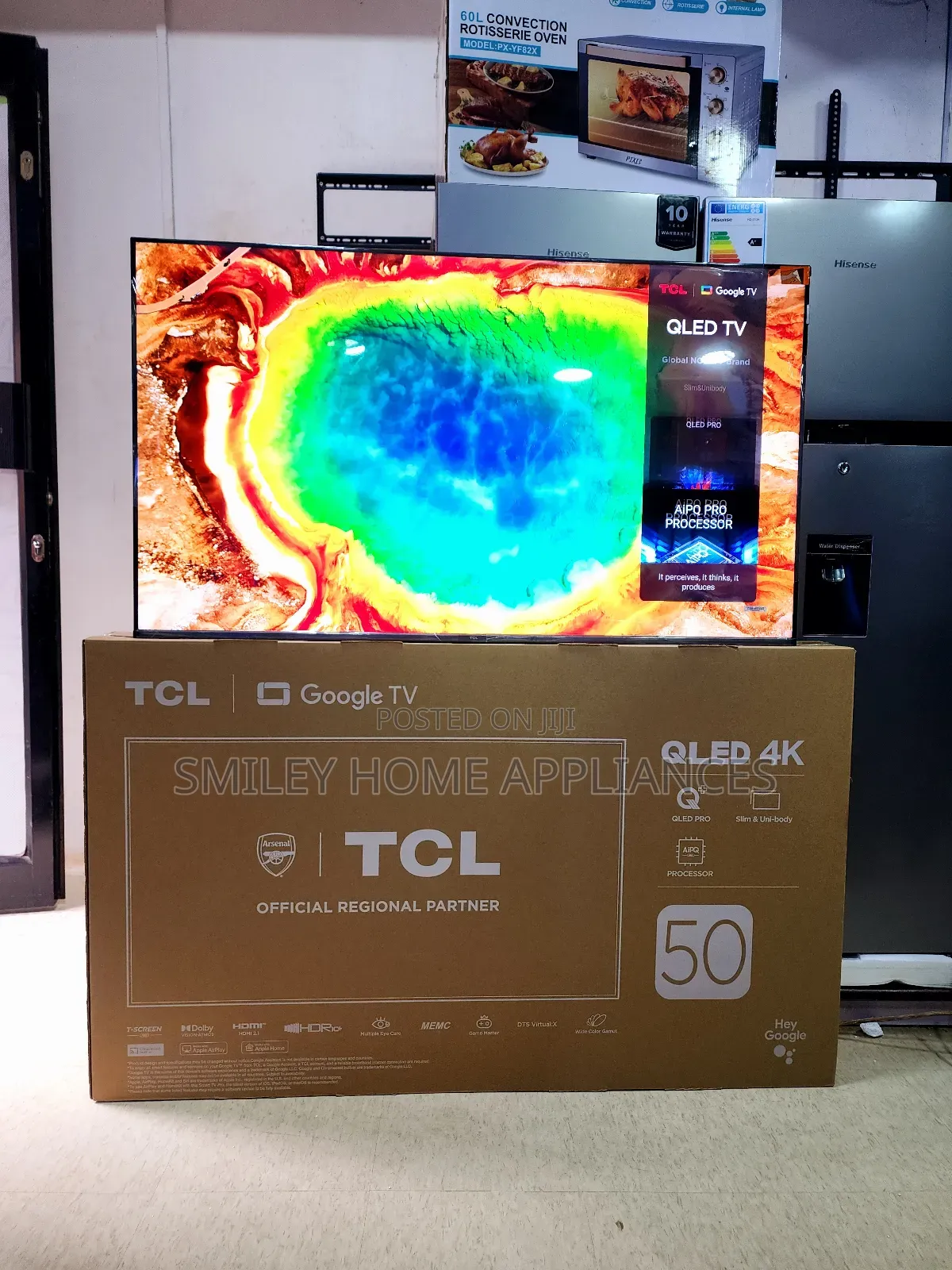 TCL 50inches QLED Slim Body