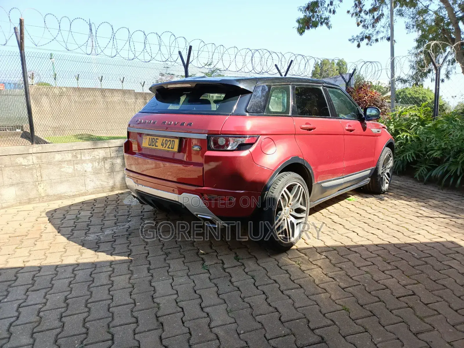 Land Rover Range Rover Evoque 2015 Red