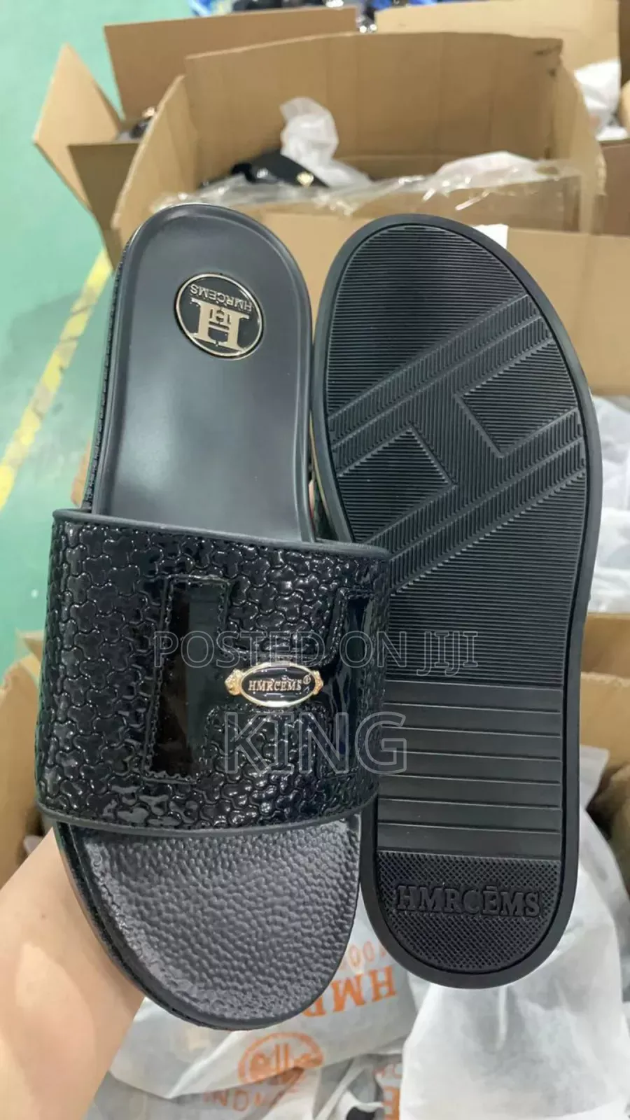 Excess Men's Casual Leather Sandals