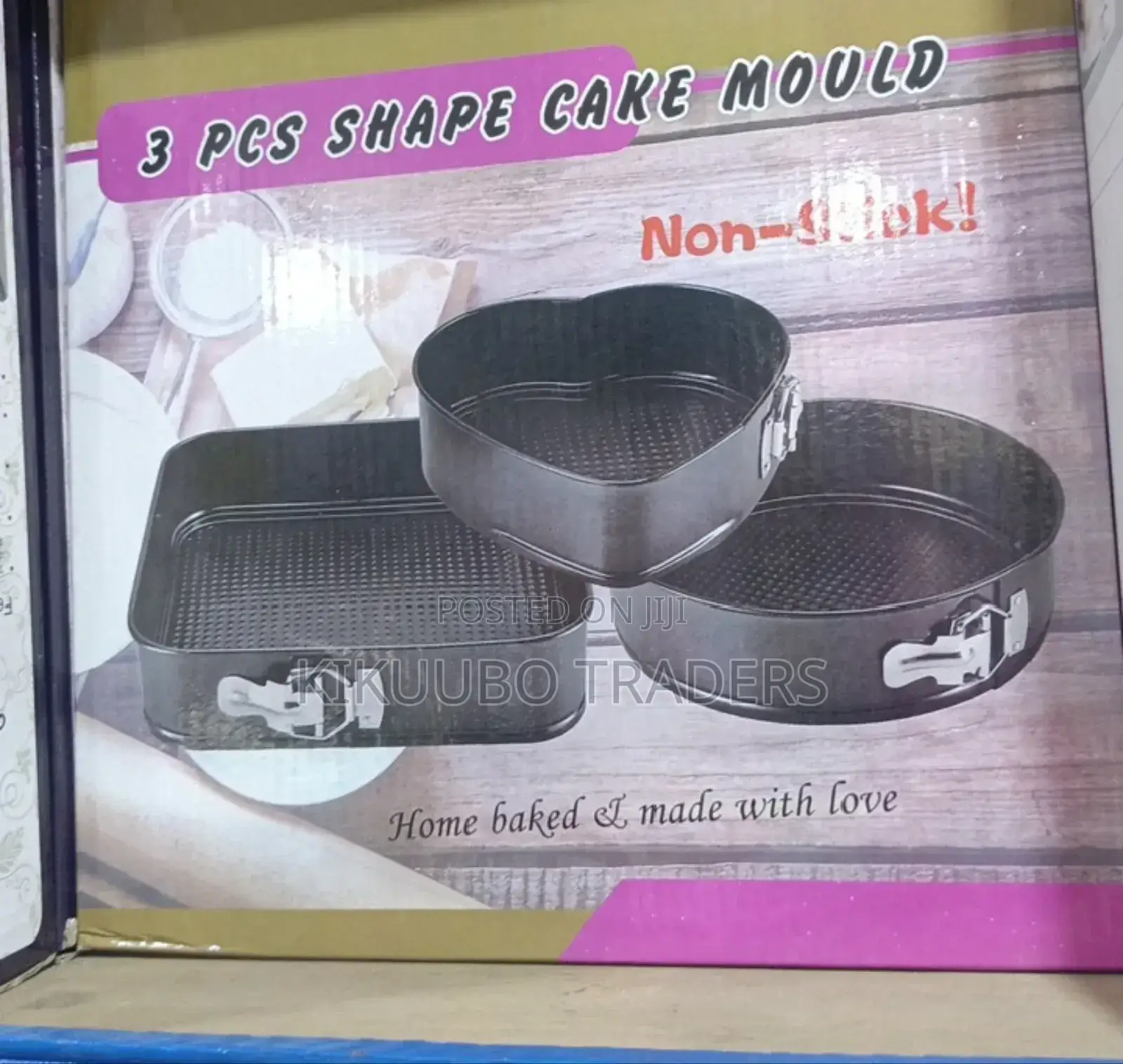 3pcs Multi Shape Baking Pans
