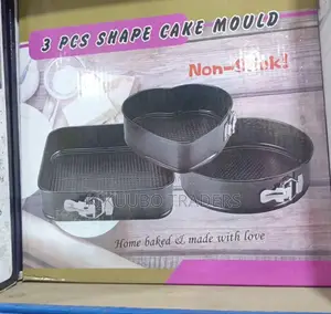 3pcs Multi Shape Baking Pans