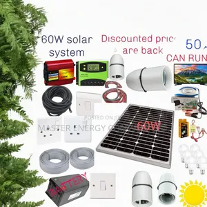 60w Solar System Full Kit German XNDBX