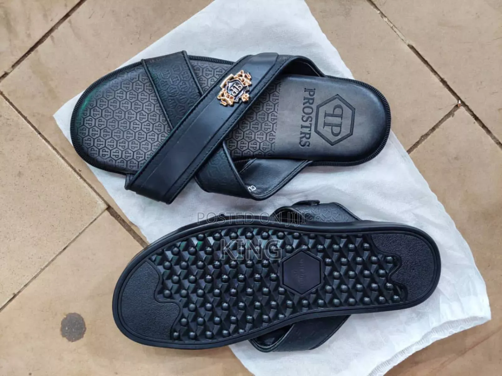 Virtual Men's Casual Leather Sandals
