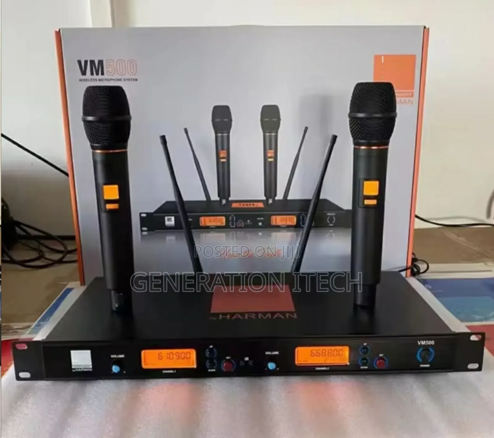 JBL Wireless Microphone VM500 - Dual Channel - High Frequenc