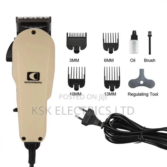 Stainless Steel Blade Powerful Men Hair Clipper