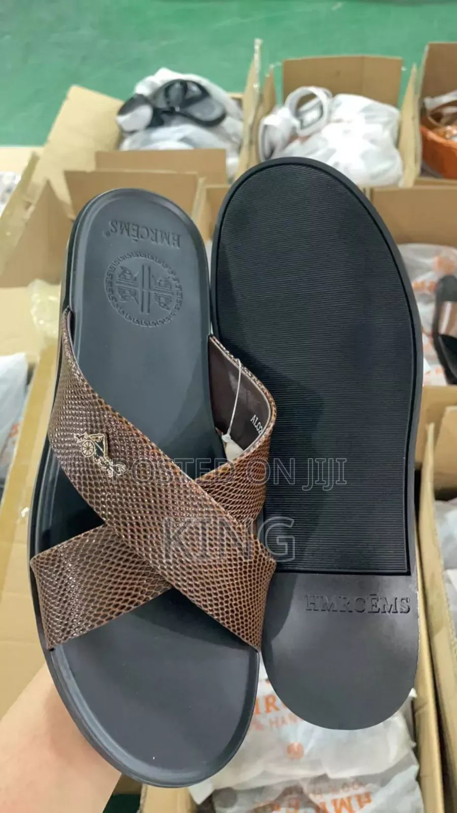 Goldie Men's Casual Leather Sandals
