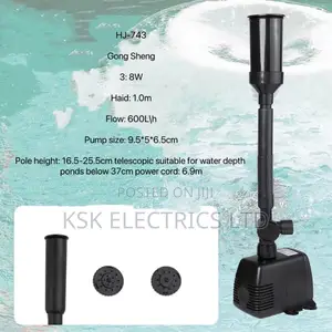 Pond Pumping Fountain Pump Garden Fish Pond Submersible Pump