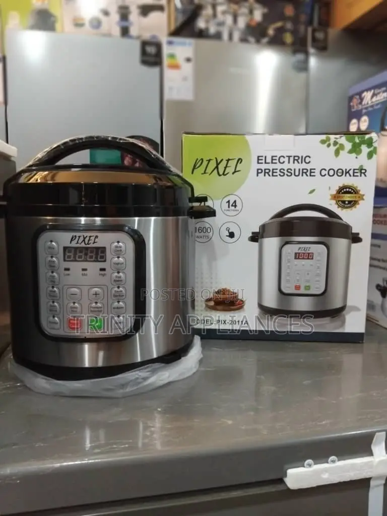 Pixel 7 Litre Electric Digital Pressure Cooker 14 Functions