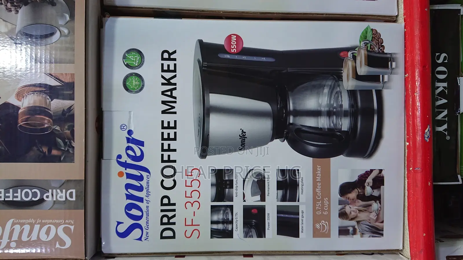 Sonifer Drip Coffee Maker Sf-3555