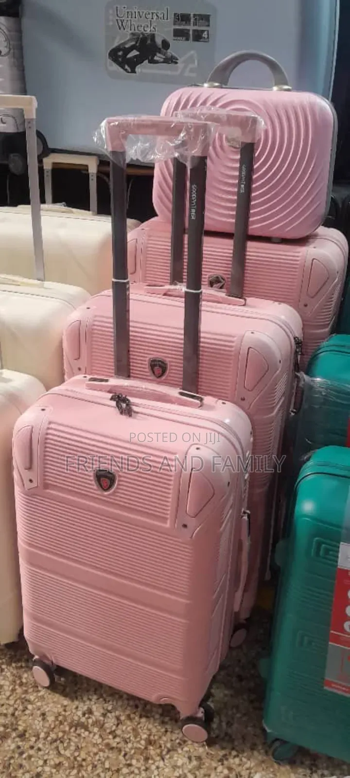 Executive Plastic Suit Case Full Set