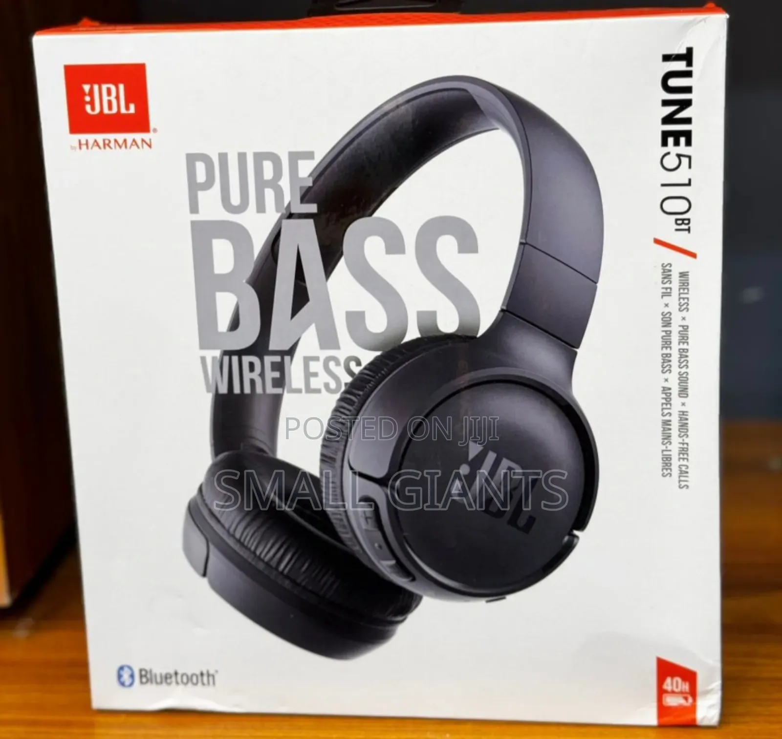 JBL Tune 510BT Wireless on-Ear Headphones