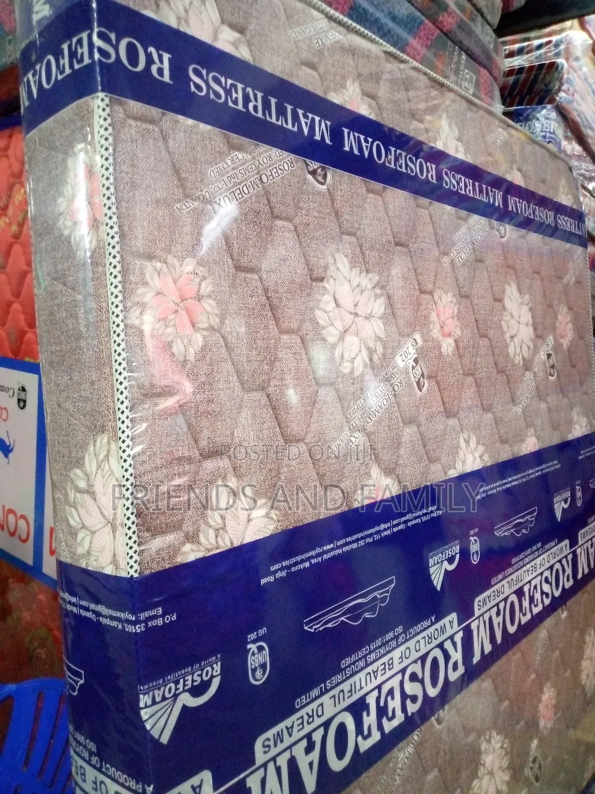 Rose Foam Dulex 6*6*6.Inches