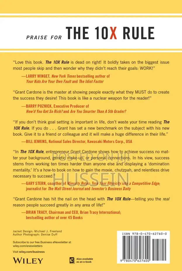 The 10X Rule: The Only Difference BTN Success and Failure