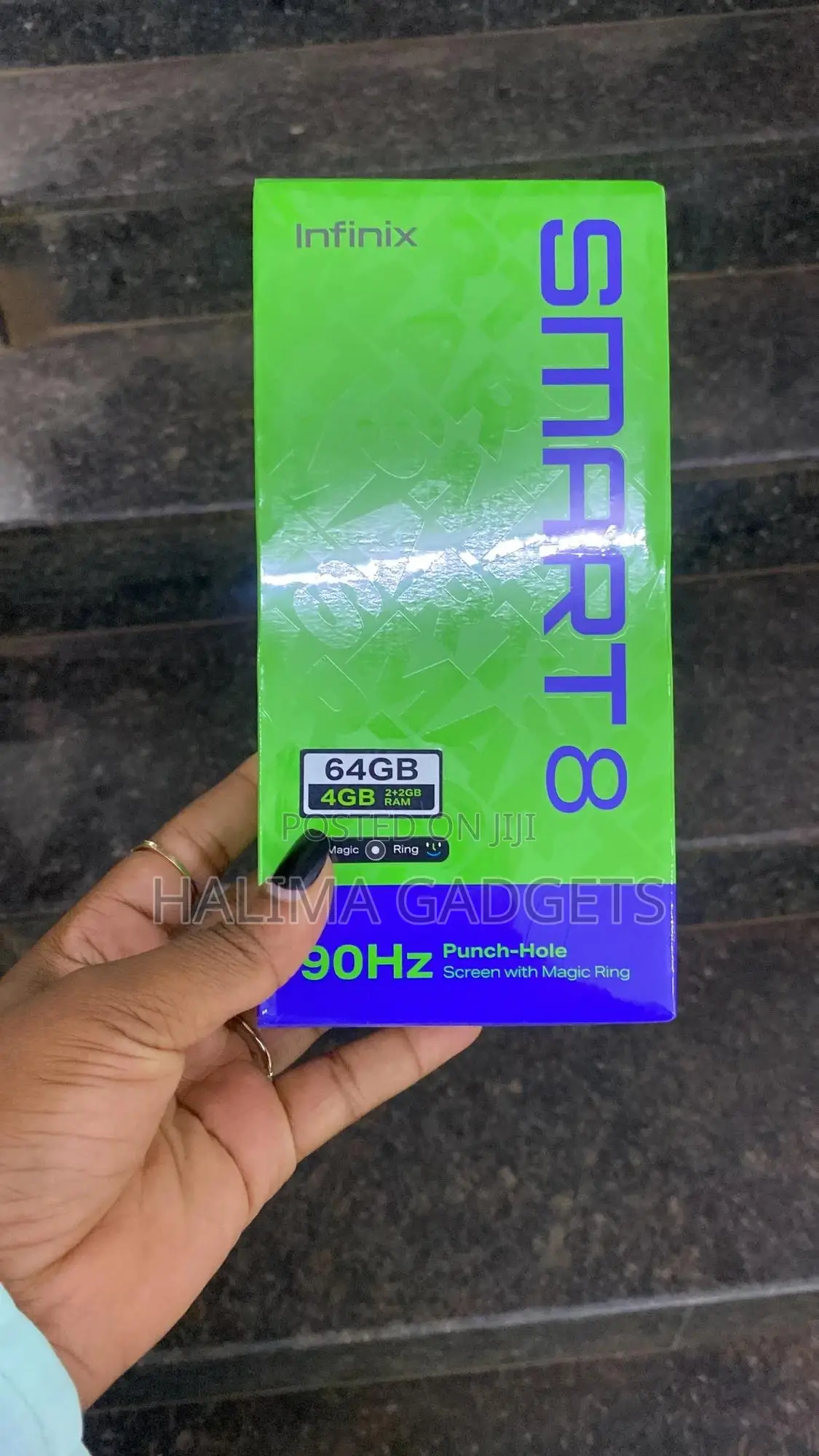 New Infinix Smart 8 128 GB Black