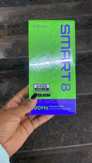 New Infinix Smart 8 128 GB Black