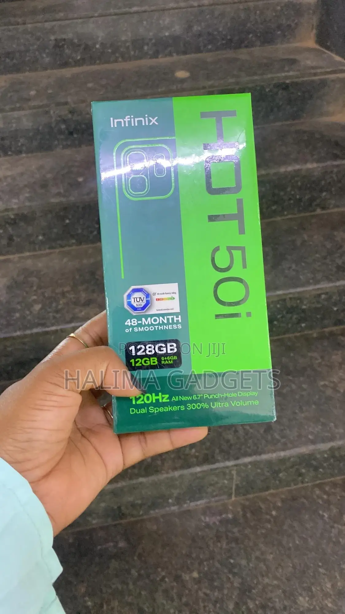 New Infinix Hot 50i 128 GB Black