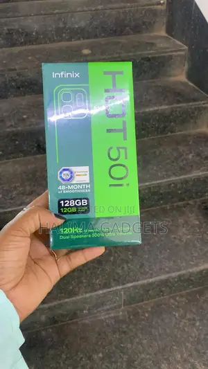 New Infinix Hot 50i 128 GB Black
