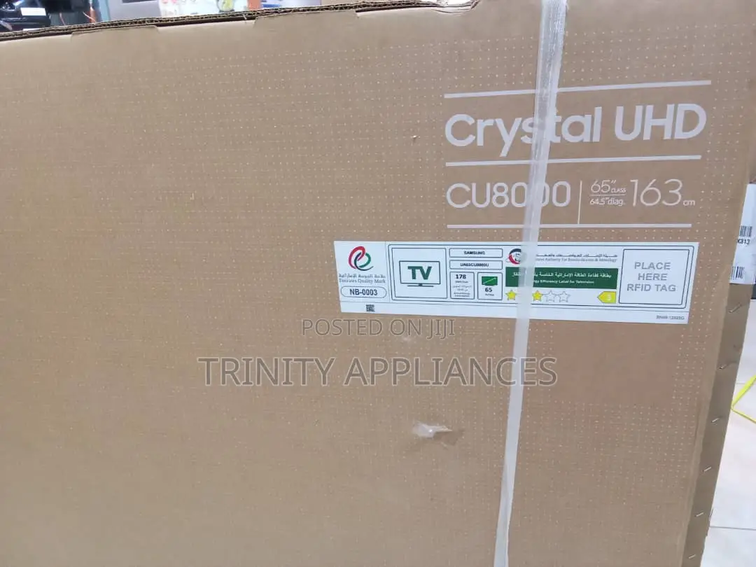 Samsung 65" Crystal UHD Smart TV CU8000