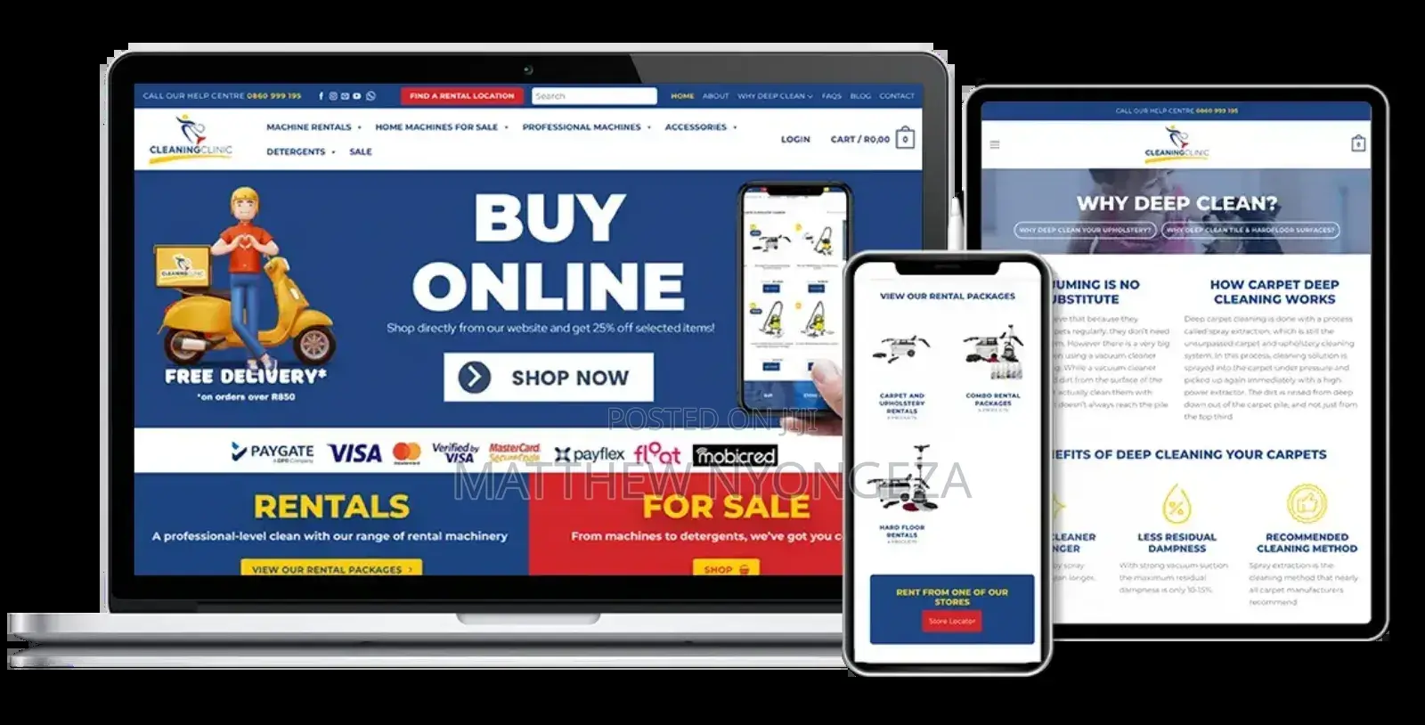 Website Designing / E-Commerce Site