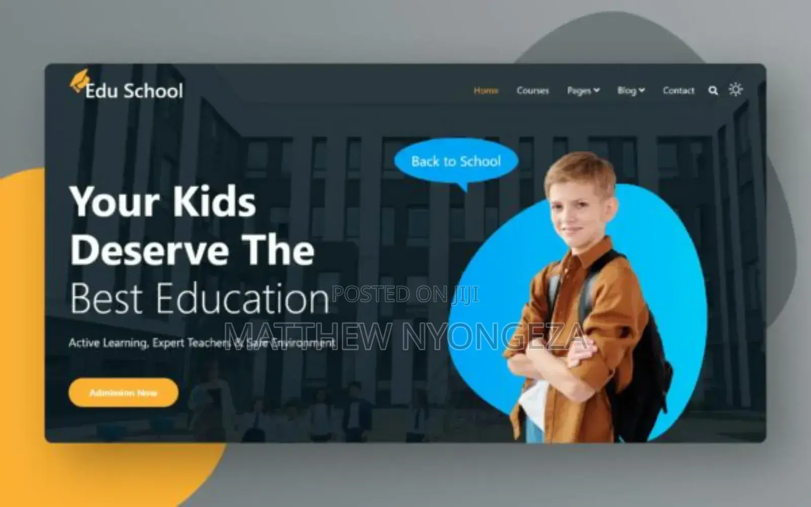 School Website Design