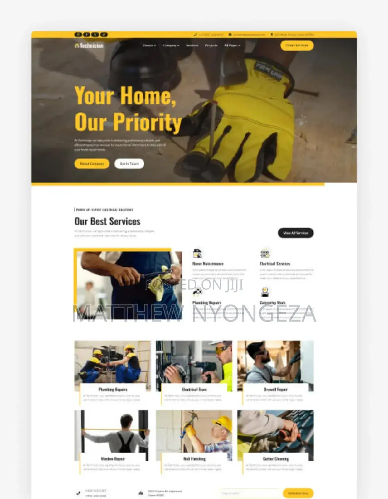 Business Website Designer