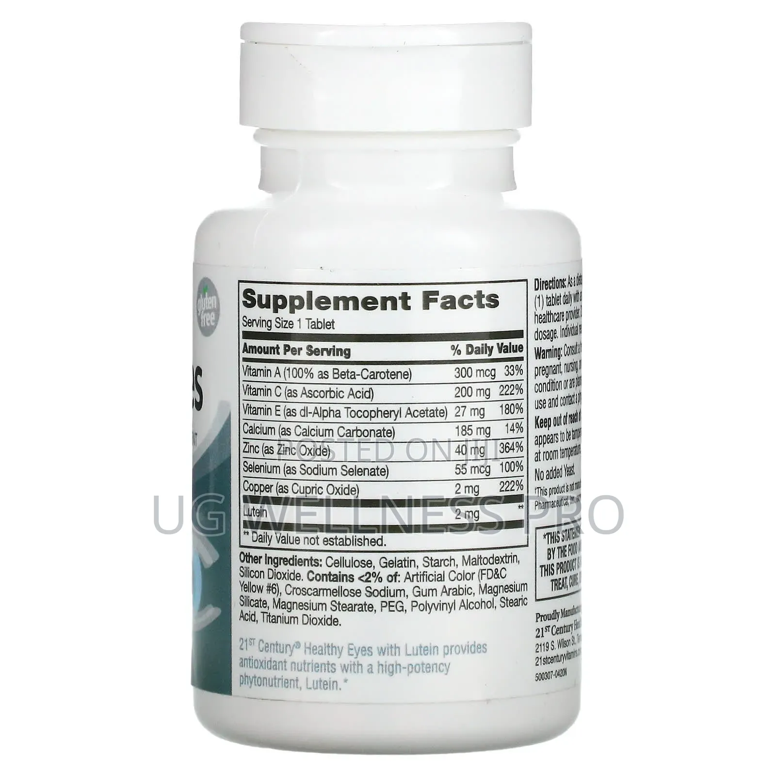 21st Century, Healthy Eyes, Lutein and Antioxidants, 60 Tabs