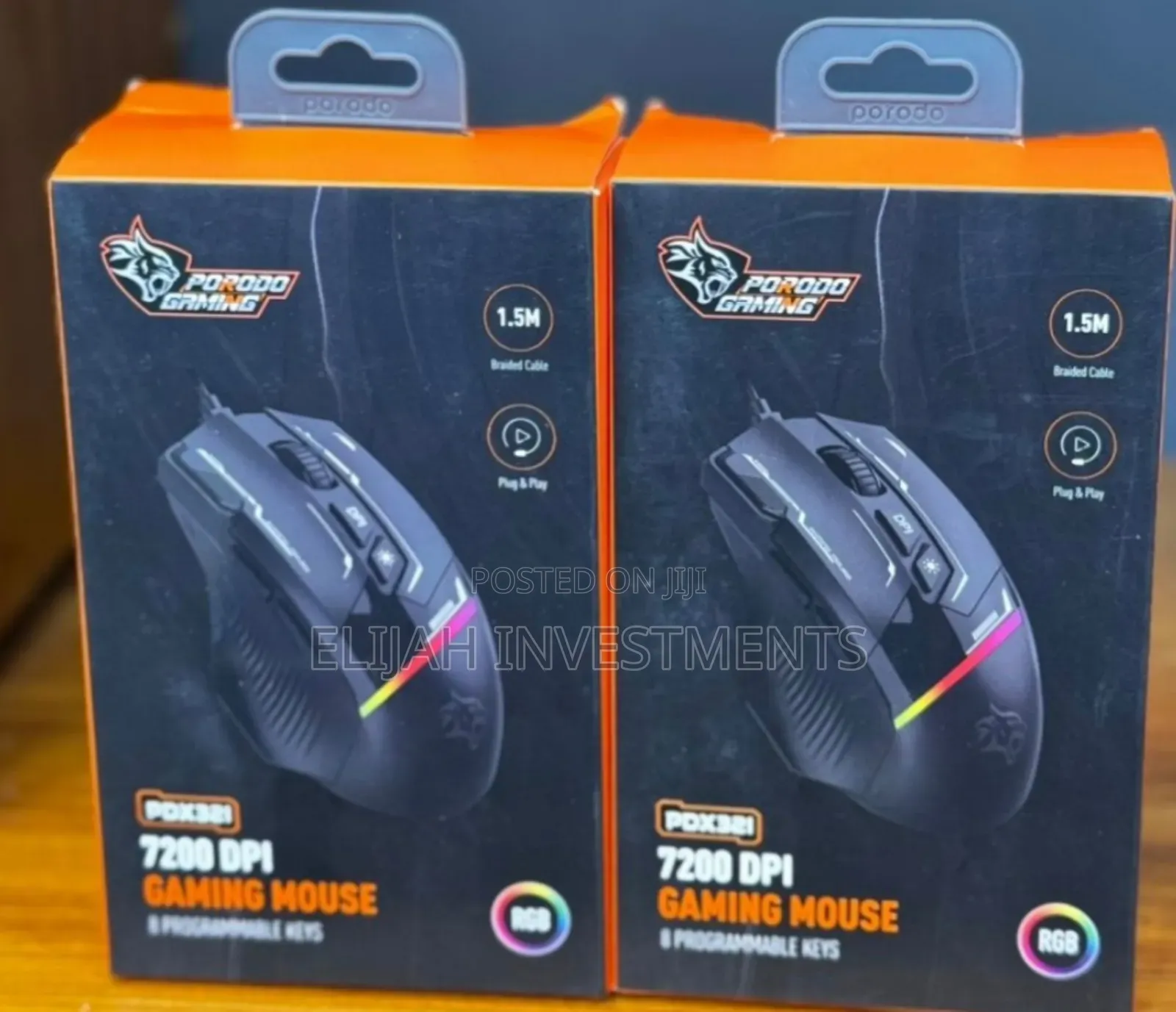 High Quality Porodo Gaming Mouse