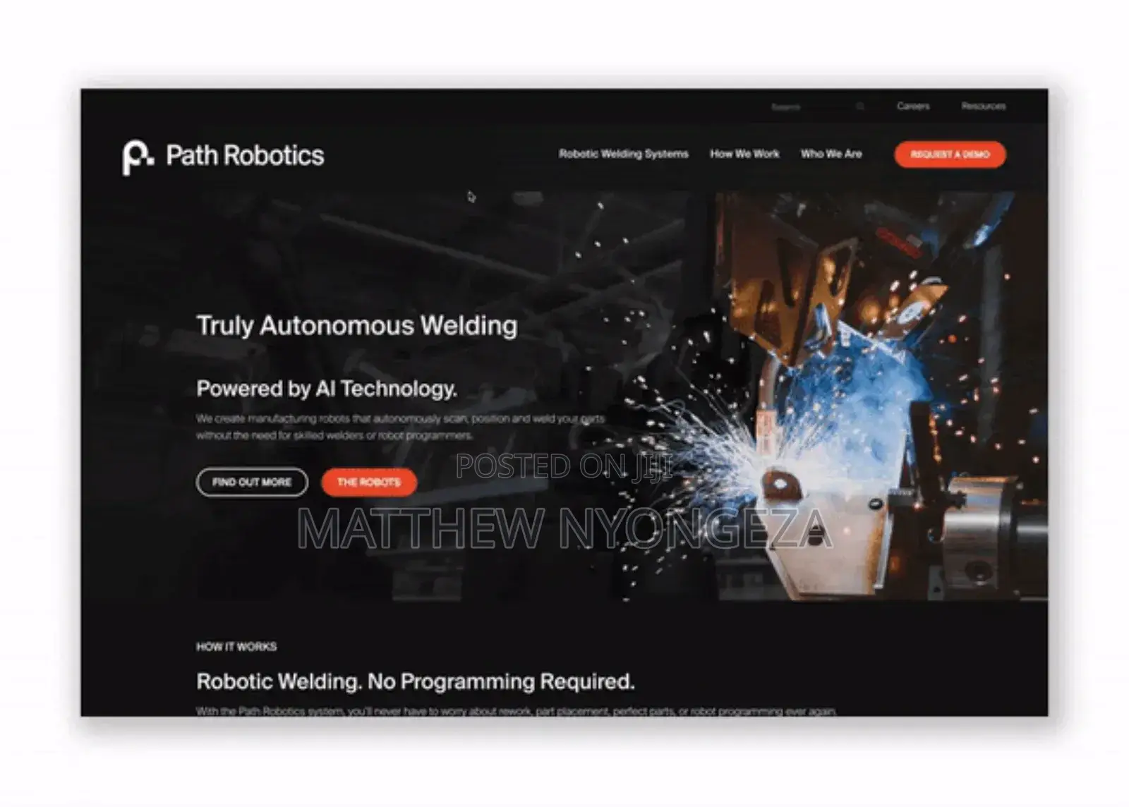 Factory Industrial Website Designer