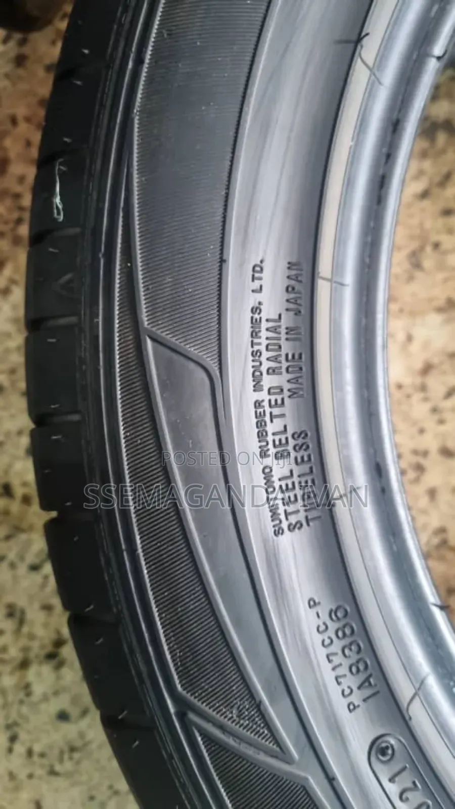 225/55r17 101Y Dunlop Made in Japan Foreign Used