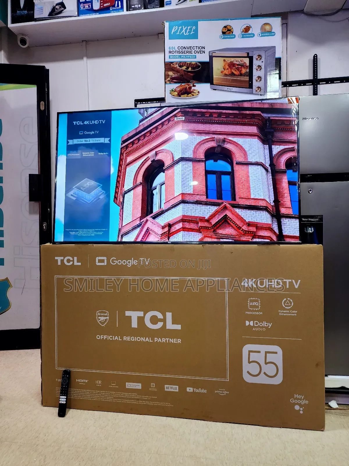 TCL 55inches HDR 10 UHD Tv