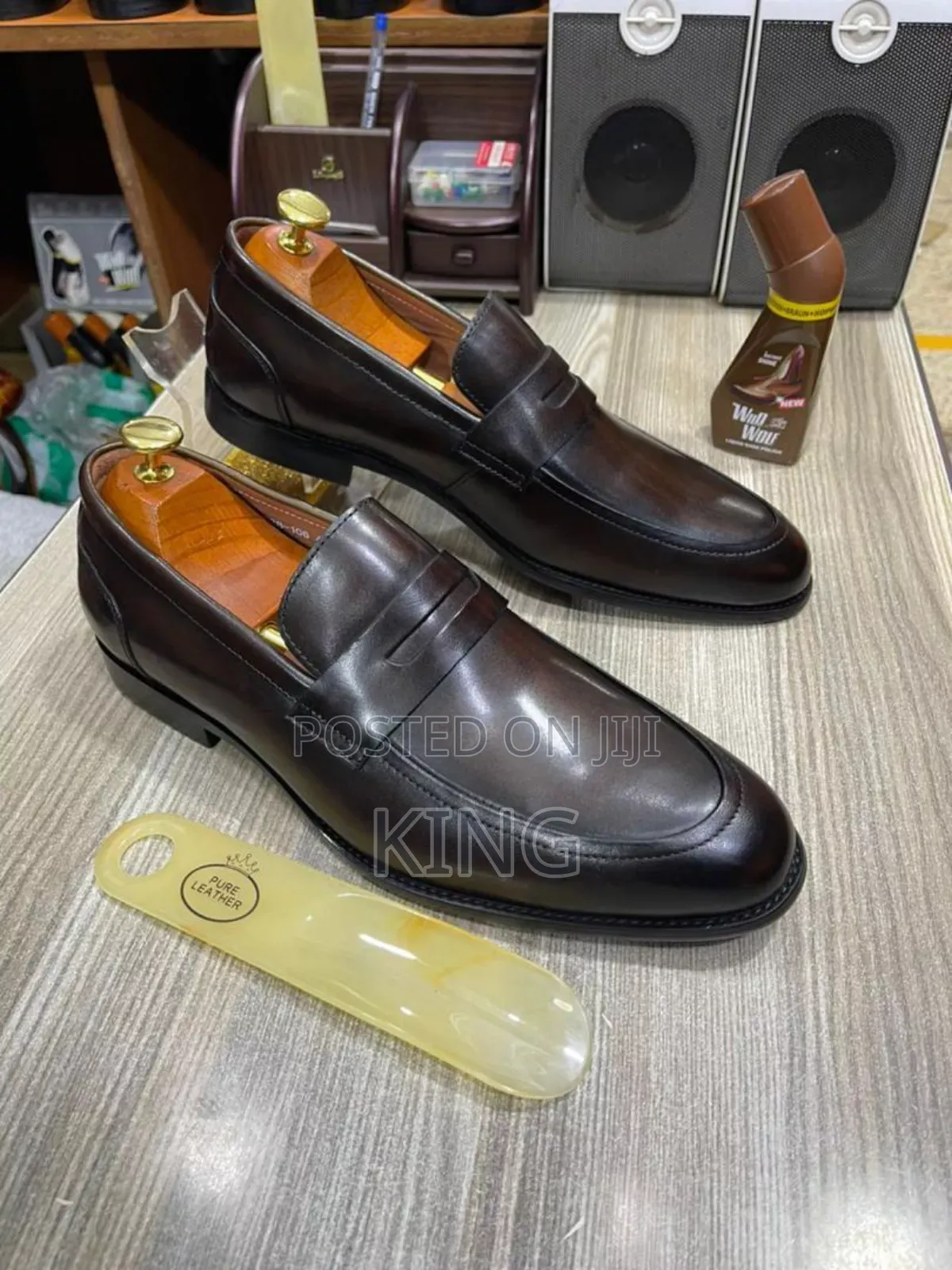 Lux Leather Shoes. Big Time