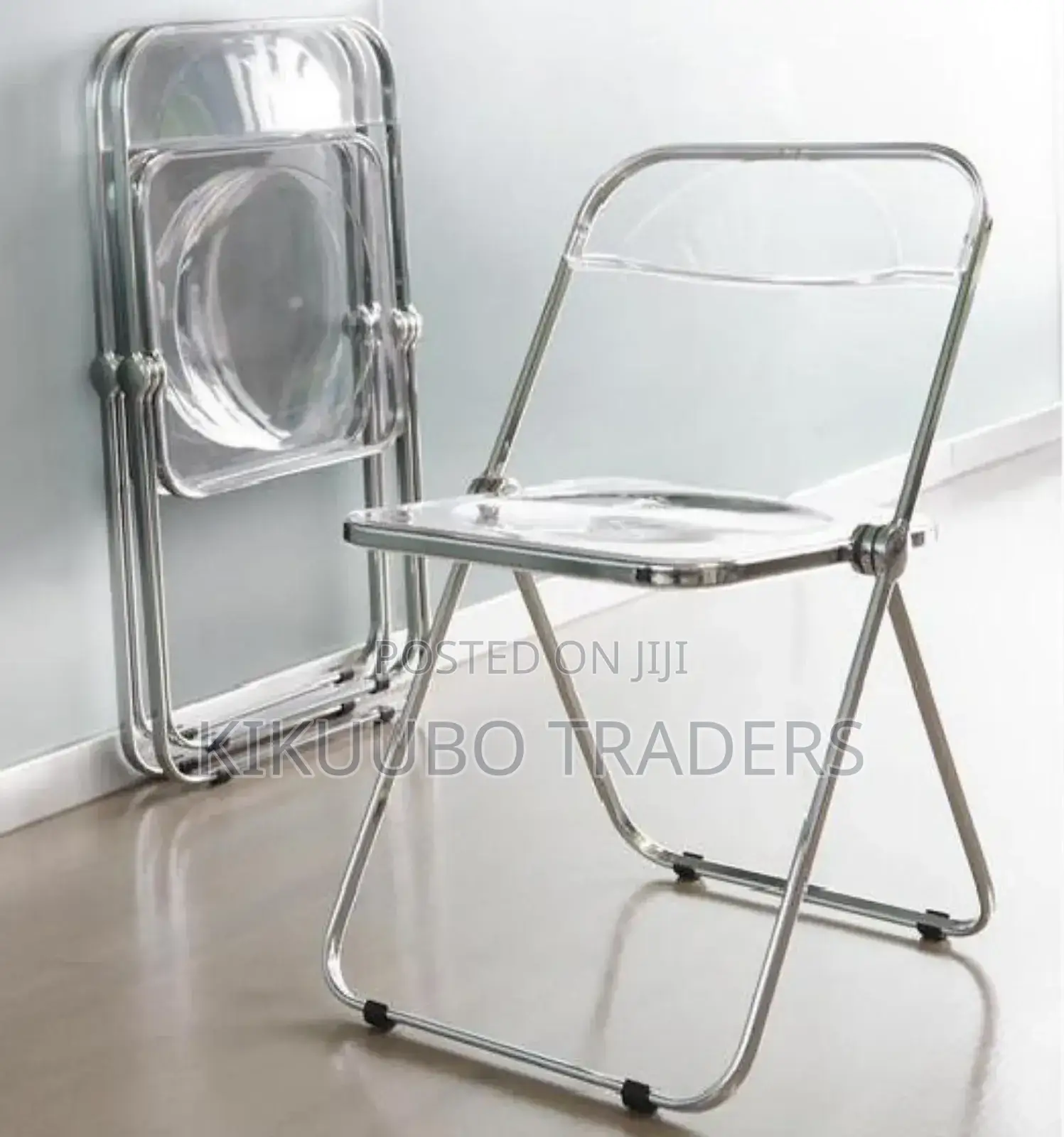 Acrylic Unbreakable Foldable Chair
