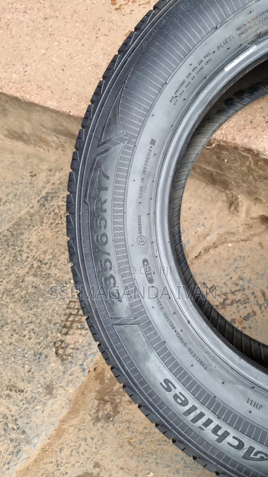 235/65r17 Achilles Desert Hawk Foreign Used