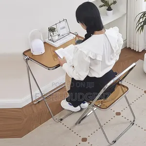 Folding Acrylic Chair and Table