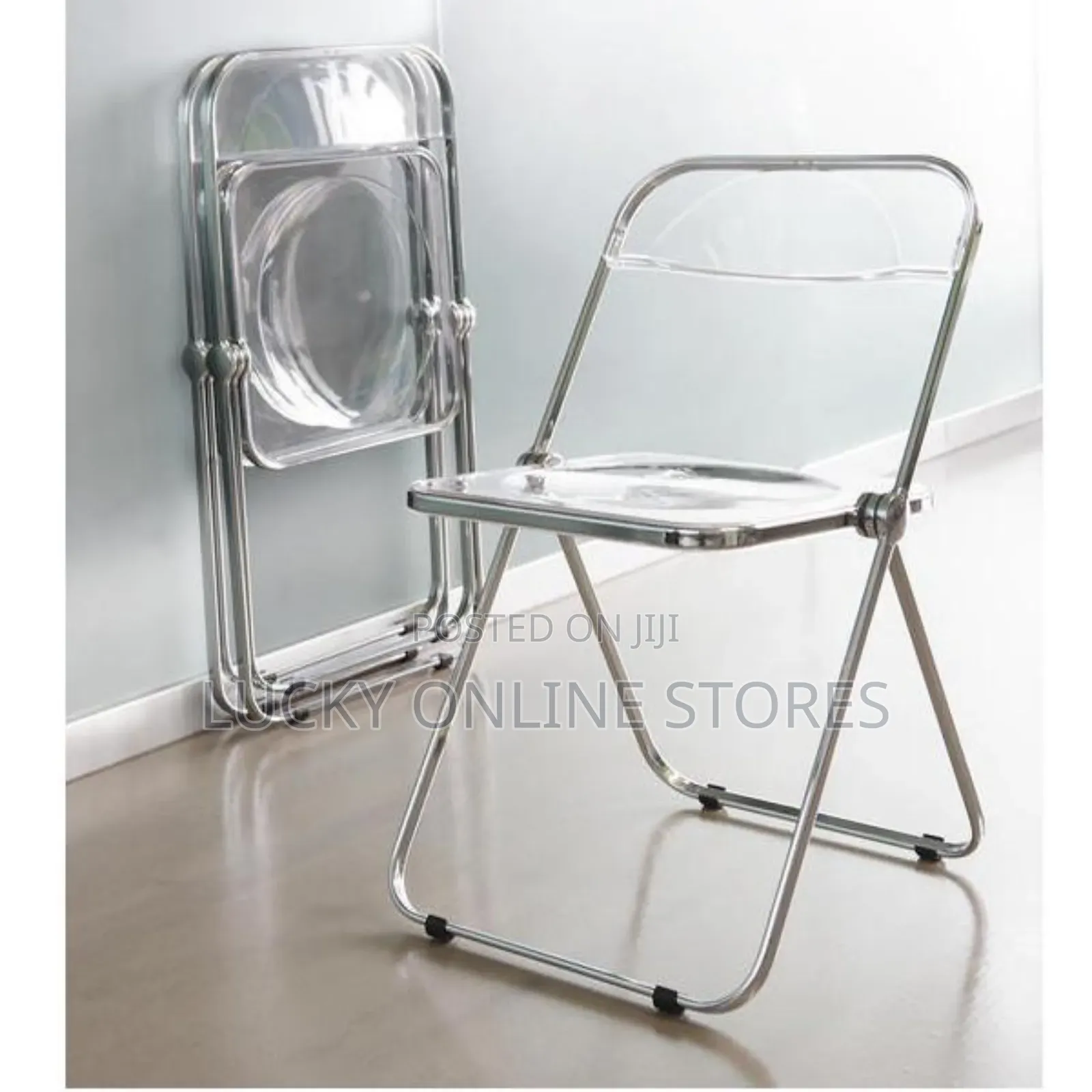 Portable Transparent Acrylic Foldable Table