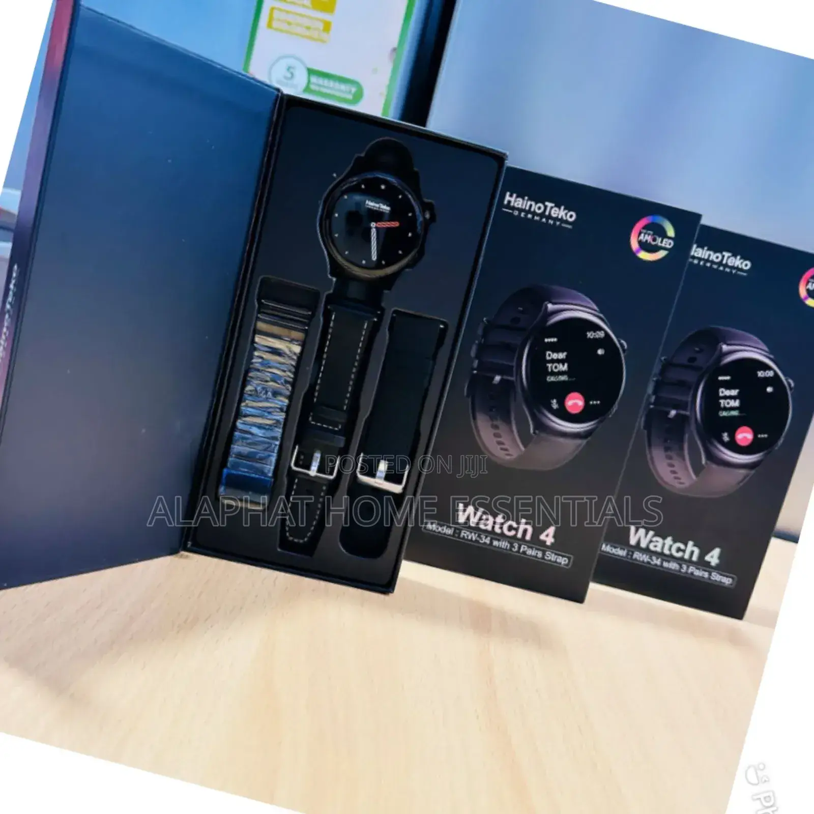 Hainoteko RW-34 (Watch 4) Smart Watch