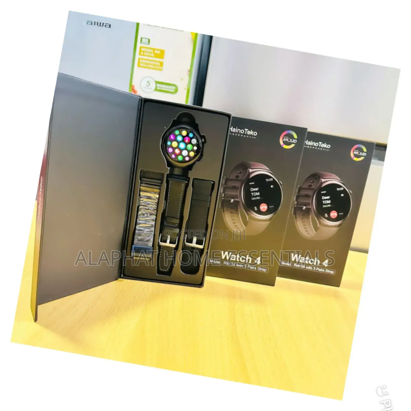 Hainoteko RW-34 (Watch 4) Smart Watch
