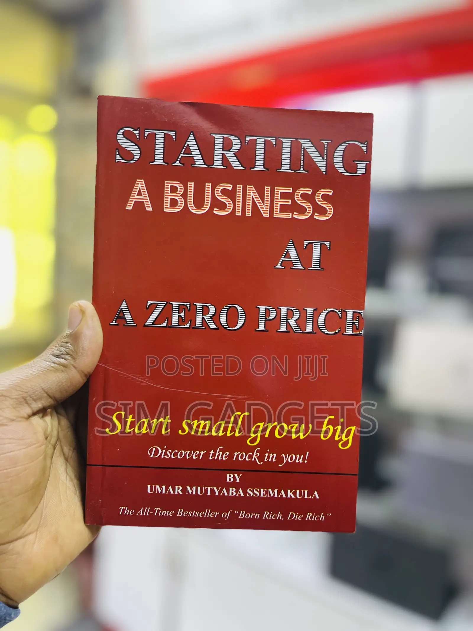Starting a Business at a Zero Price. Umar Mutyaba