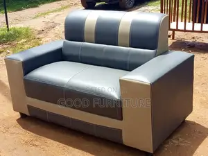 Executive Leather Two Seater Sofa