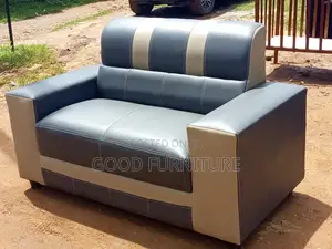 Executive Leather Two Seater Sofa